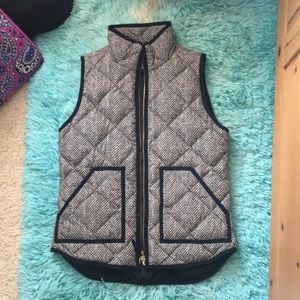 J Crew Factory herringbone vest, XS